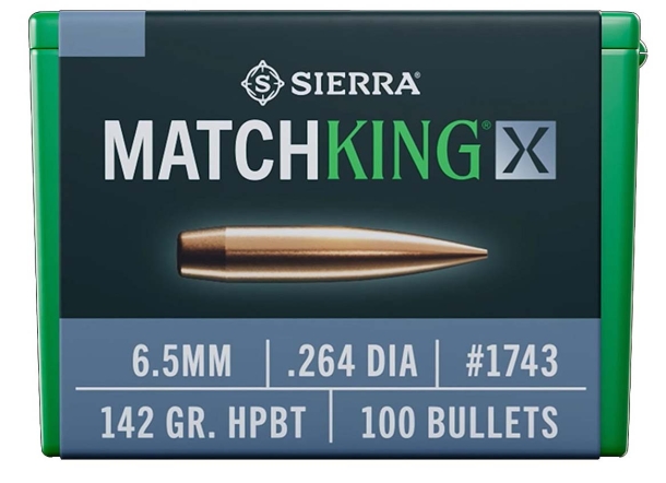 New Sierra MatchKing-X reloading hunting bullets