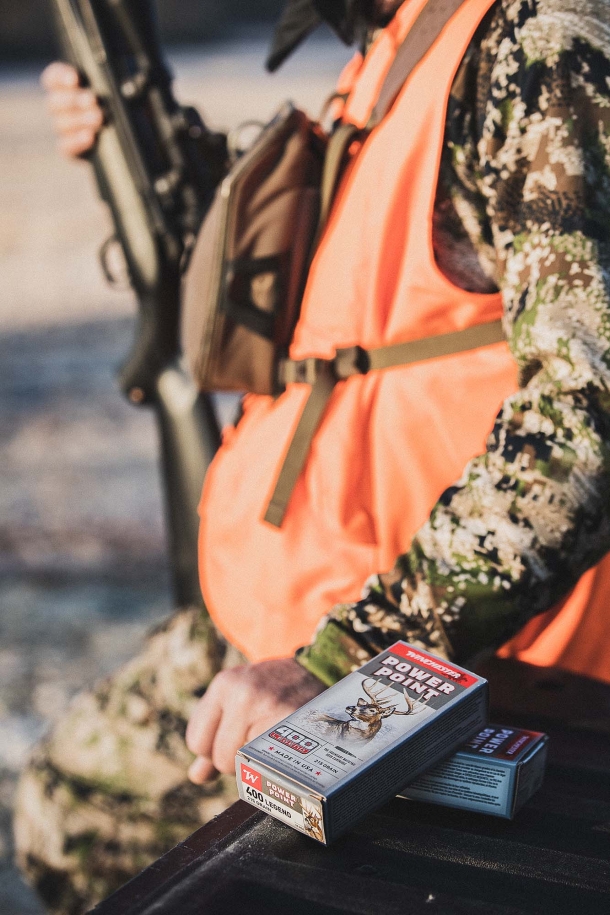 Winchester .400 Legend straight-wall hunting cartridge Winchester .400 Legend straight-wall hunting cartridge
