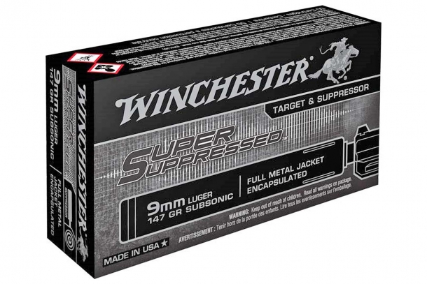 Winchester Super Suppressed ammunition Winchester Super Suppressed ammunition