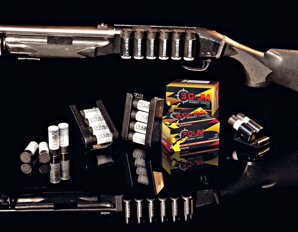 Fiocchi 3G+JM loads for the 3-Gun Match, realized in cooperation with the World Champion Jerry Miculek