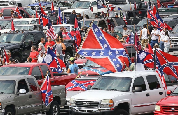 Why the Confederate Flag is not a racist symbol One of the many street demonstrations in support of the Confederate flag