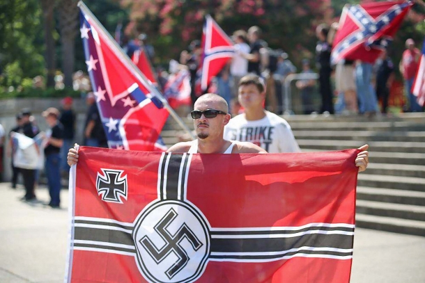 Why the Confederate Flag is not a racist symbol This one yes: a flag that should never be allowed to appear anywhere