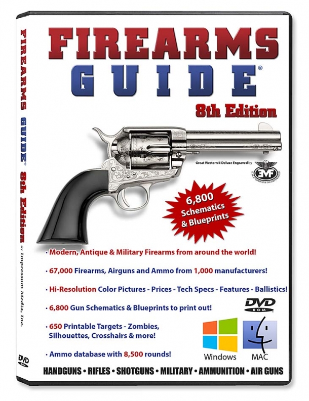 Firearms Guide: l'ottava edizione è su USB! È disponibile per l'acquisto direttamente sul sito ufficiale l'ottava edizione della Firearms Guide