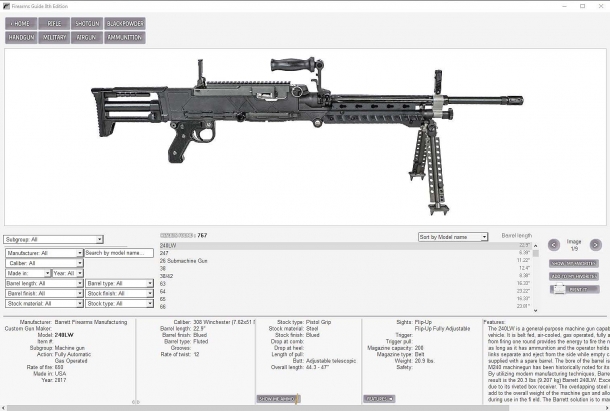Firearms Guide: l'ottava edizione è su USB! Nella Firearms Guide della Impressum Media sono coperte armi civili e militari