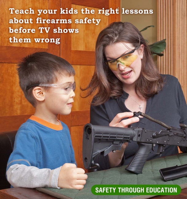 Thank You for Shooting! It is the job of every parent to guide their children about gun safety and gun knowledge