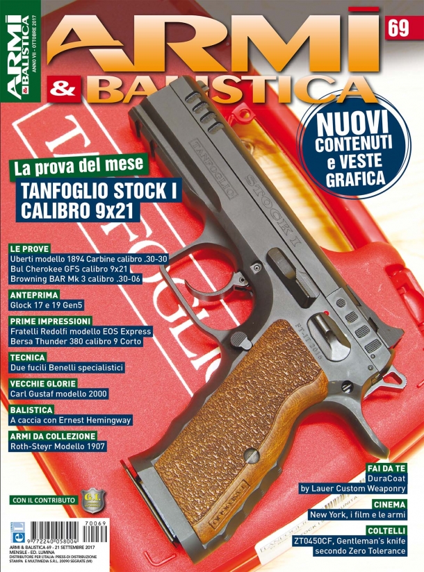 ARMI & BALISTICA: in edicola il numero di ottobre ARMI & BALISTICA: in edicola il numero di ottobre