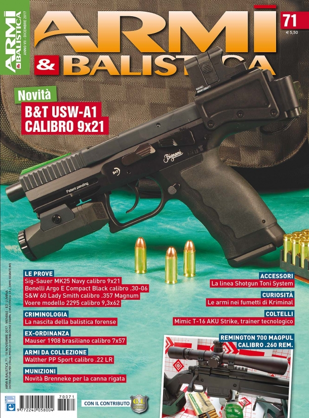 ARMI & BALISTICA: in edicola il numero di dicembre ARMI & BALISTICA: in edicola il numero di dicembre