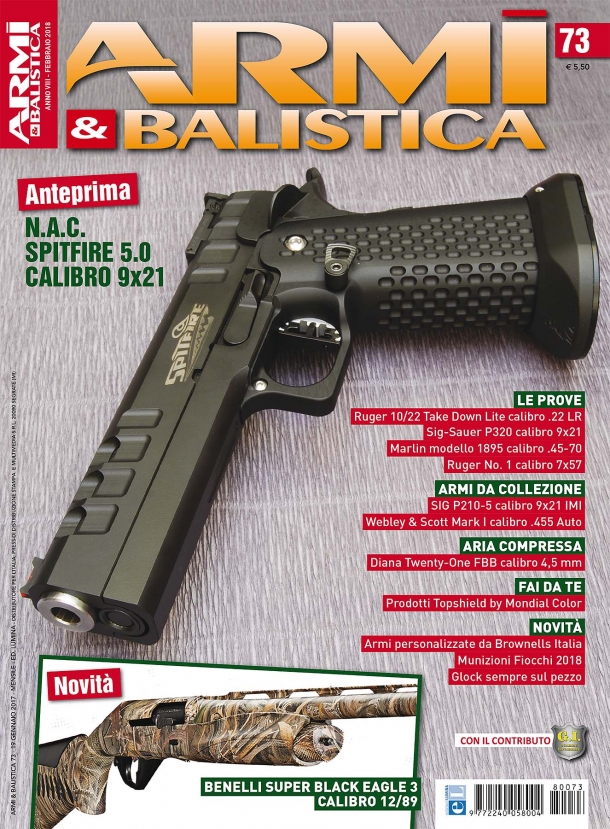 ARMI & BALISTICA: in edicola il numero di febbraio ARMI & BALISTICA: in edicola il numero di febbraio