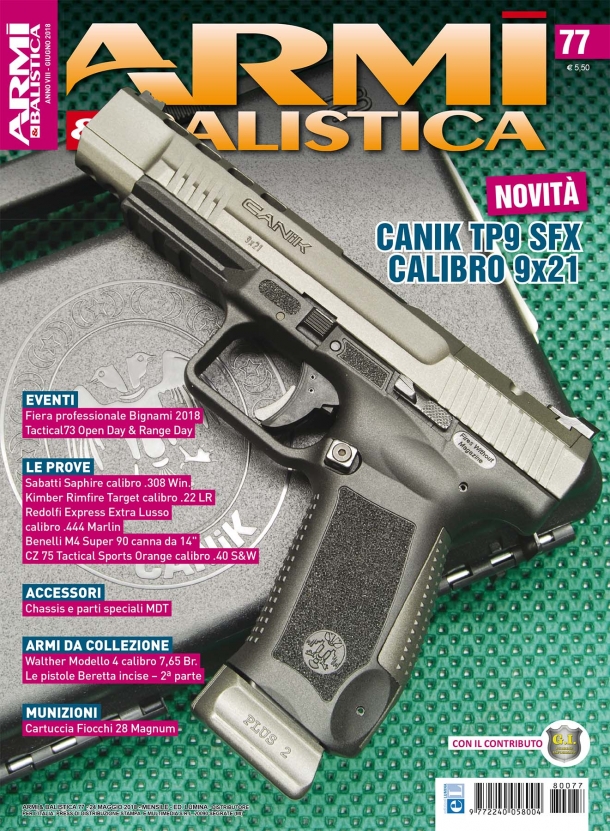 ARMI & BALISTICA: giugno 2018 è in edicola ARMI & BALISTICA: in edicola il numero di giugno 2018