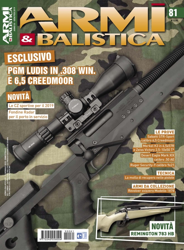 ARMI & BALISTICA: in edicola il numero di gennaio-febbraio