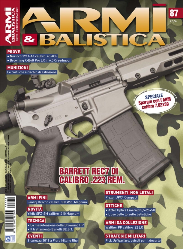 ARMI & BALISTICA: in edicola il numero di Gennaio-Febbraio