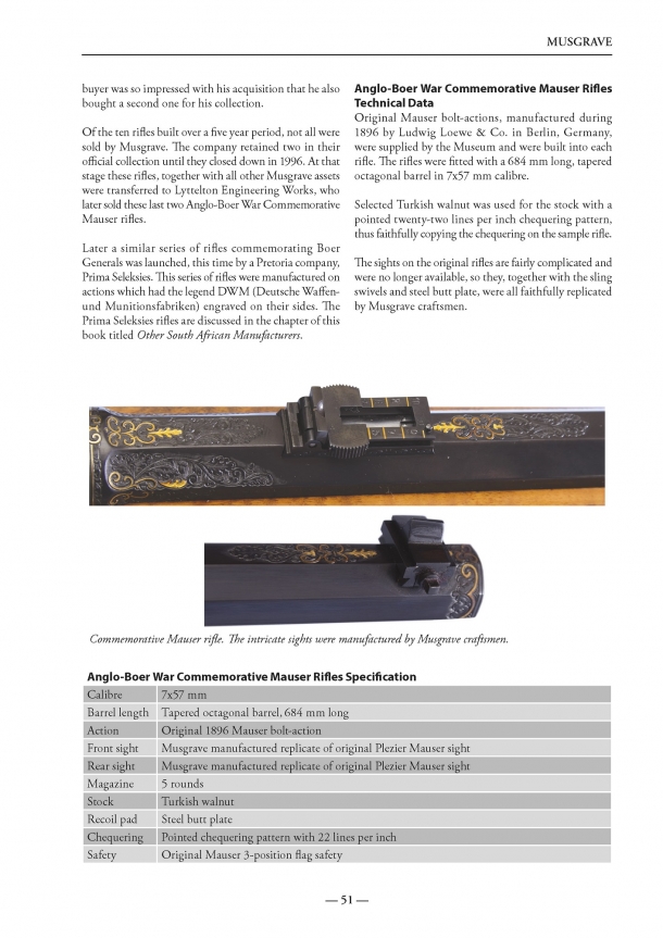 Firearms Developed and Manufactured in Southern Africa 1949-2000: un trattato eccezionale! Il volume è illustrato da oltre milleduecento dettagliatissime fotografie a colori delle armi oggetto di trattazione