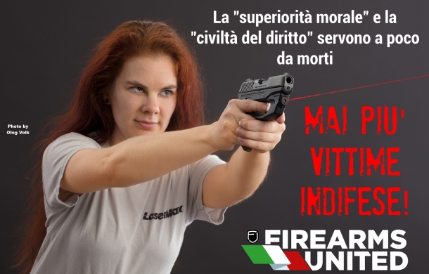 Controllo delle armi: placebo politico inutile La foto usata da Firearms United - Italia per illustrare l'editoriale