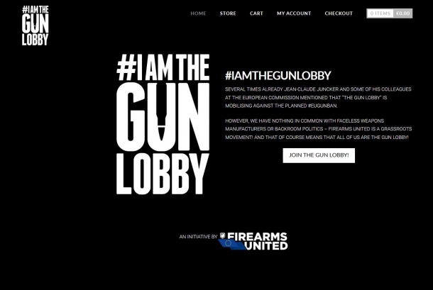Firearms United opens 2017 in full swing! An E-Shop for Firearms United's merchandise is now up and running: #iamthegunlobby!