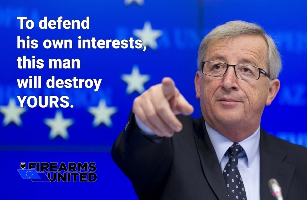 Firearms United opens 2017 in full swing! Firearms United's official website is now also hosting an open letter to Jean-Claude Juncker