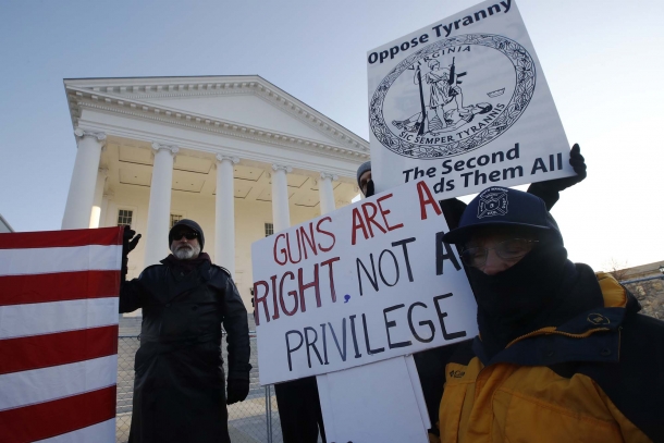 USA: the gun rights movement is non violent This is the real face of the gun rights movement in America and in the world: an inclusive, non-violent, grassroots movement that advocates for the expansion and protection of rights, not the deprivation of them