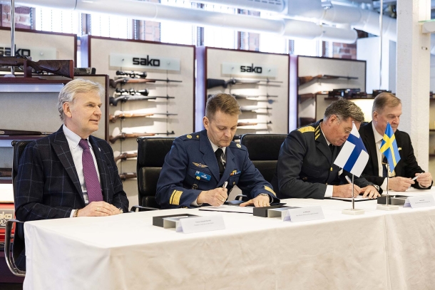 Franco Gussalli Beretta, President and CEO of the Beretta Holding, was present at the ceremony