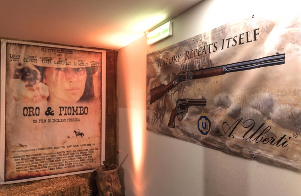 Oro e Piombo: lo 'spaghetti western' non è morto Le armi utilizzate nel film Oro e Piombo sono Uberti