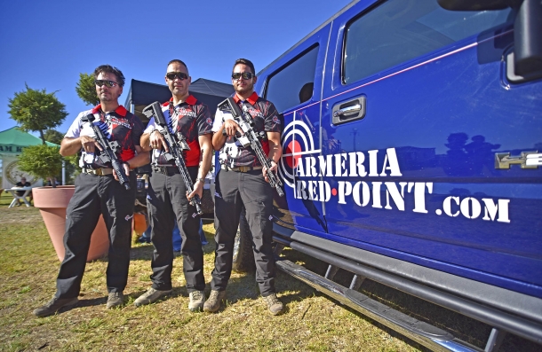 Lo staff Red Point: Gianluca Zuccari, Fabiano Visintini, Roberto Massa