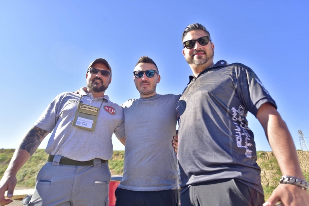 Un bel terzetto: Paolo Fogazzi (ATD 772), Cristian Dallera e Rocco Pacella (Good Guys in Bad Lands)