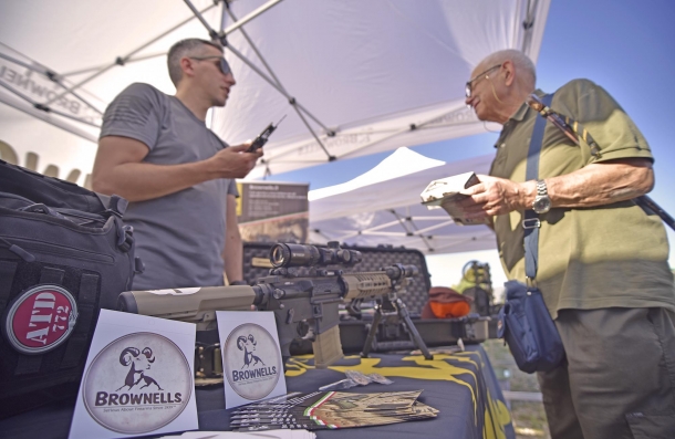 Lo stand Brownells Italia