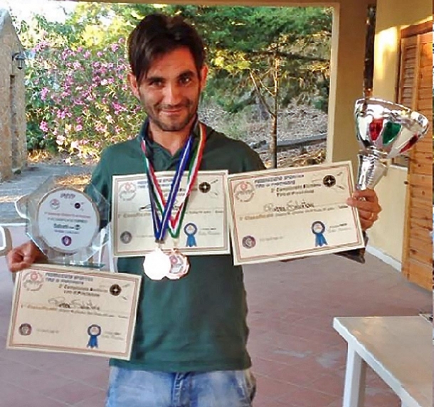 Sabatti domina a Enna Salvo Piazza, che con la sua carabina Sabatti Tactical Sport ha vinto a Enna nella categoria Carabina Sport Factory