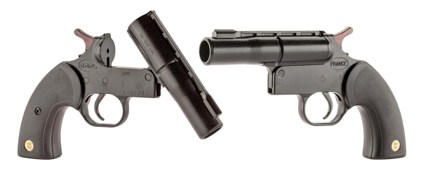 SAPL: gli specialisti europei del Less-Lethal Pistola a colpo singolo calibro 12 SAPL GC27