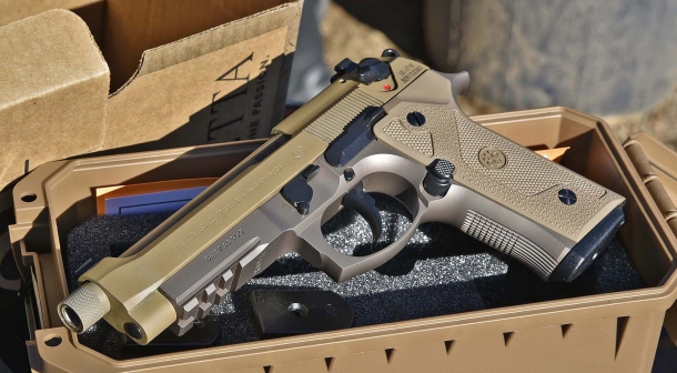 La Beretta M9A3: quando fu annunciato il programma MHS, la Beretta chiese all'Esercito USA di annullarlo, proponendo un programma di rimpiazzo diretto delle M92-FS con questo modello aggiornato. La richiesta fu rifiutata.