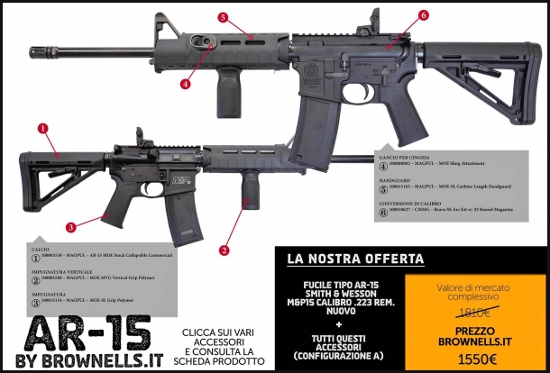 Brownells Italia: armi custom a prezzo speciale!