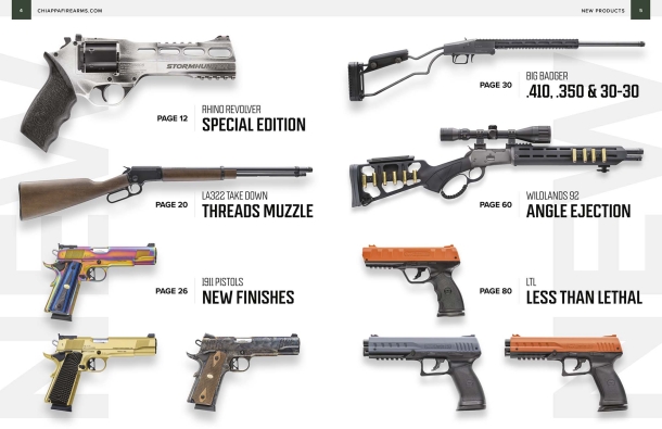 The Chiappa Firearms 2024 catalogue is now online! The Chiappa Firearms 2024 catalogue is now online!