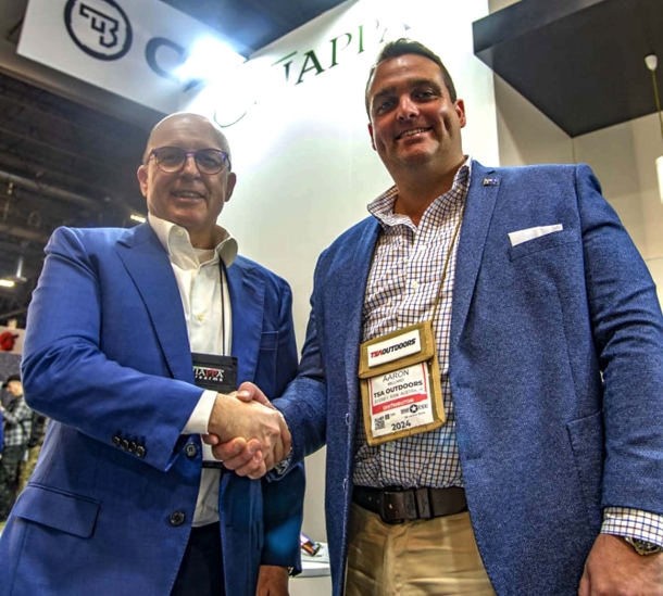 Chiappa Firearms e TSA Outdoors Rino Chiappa e Aaron Millard