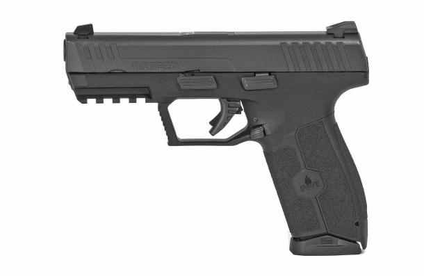 IWI announces the TAVOR 7 bullpup rifle and the MASADA striker-fired pistol The IWI MASADA pistol, left side