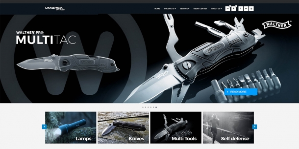 The new platform design integrates video descriptions and tutorials for all products