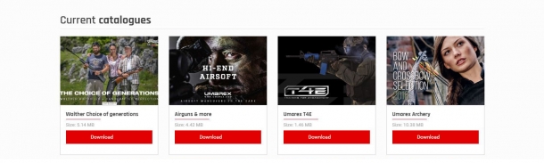The Umarex product catalog is now more accessible than ever before