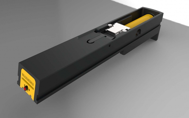 New projects from Tecnostudio Engineering Construction plans for the 'BulldogET' pistol are based on the use of ultra-lightweight materials