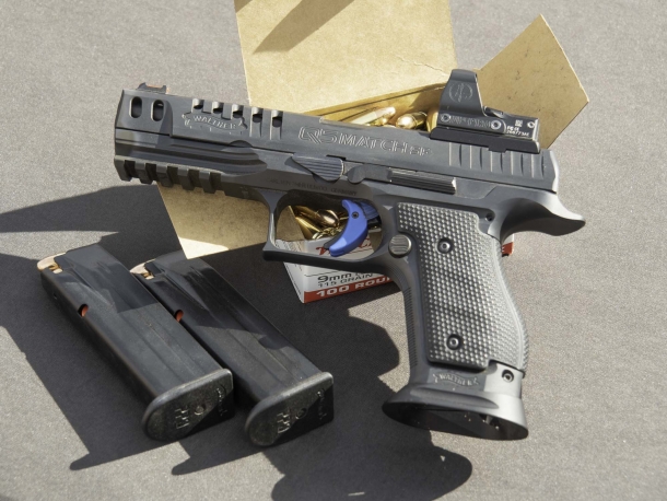 Walther Q5 Match SF steel frame pistol Walther Q5 Match SF steel frame pistol