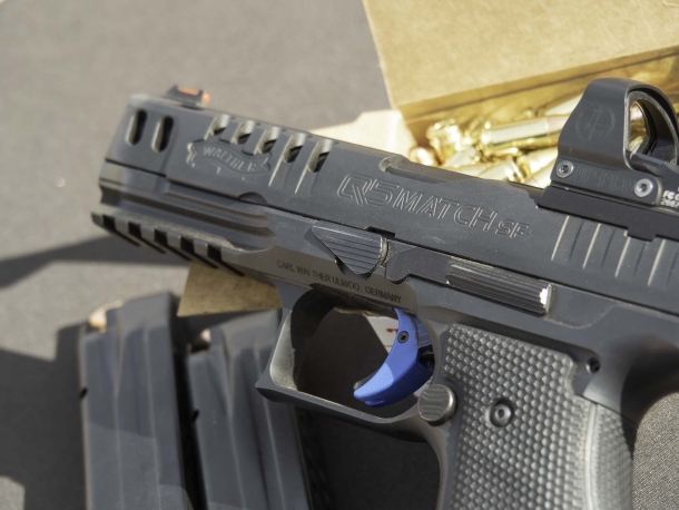 Walther Q5 Match SF steel frame pistol Walther Q5 Match SF steel frame pistol