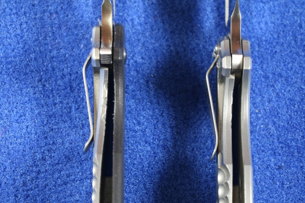 CRKT Pilar and Pilar Large G10 The frame lock system in detail