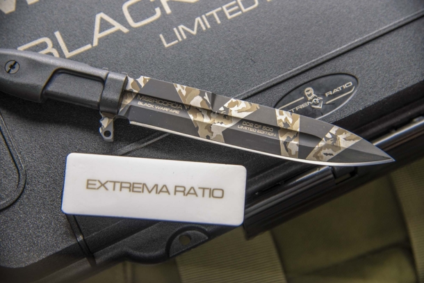 25 anni Extrema Ratio: Misericordia "Black Warfare" Limited Edition 25 anni Extrema Ratio: Misericordia "Black Warfare" Limited Edition