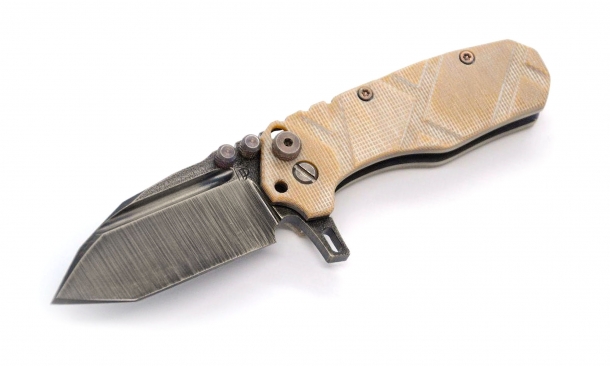 Wander Gentleman Ti: il Gentleman Knife secondo Wander Tactical Il coltello aperto