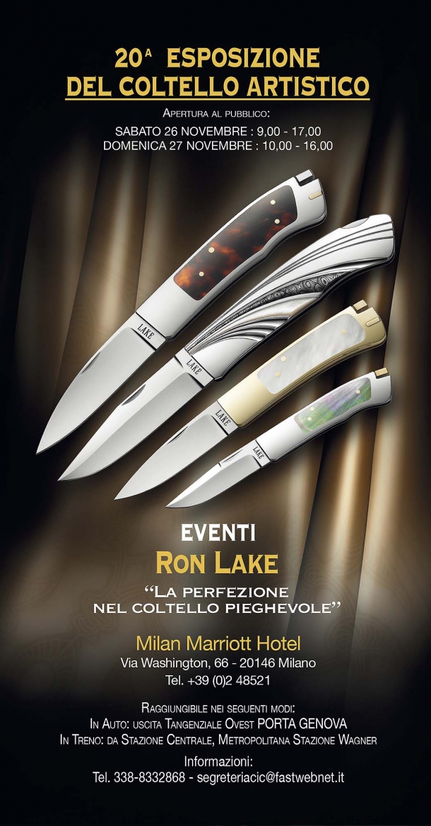 C.I.C. Show 2016: i primi vent'anni La locandina del side event del C.I.C. Show 2016, dedicato al Maestro Ron Lake