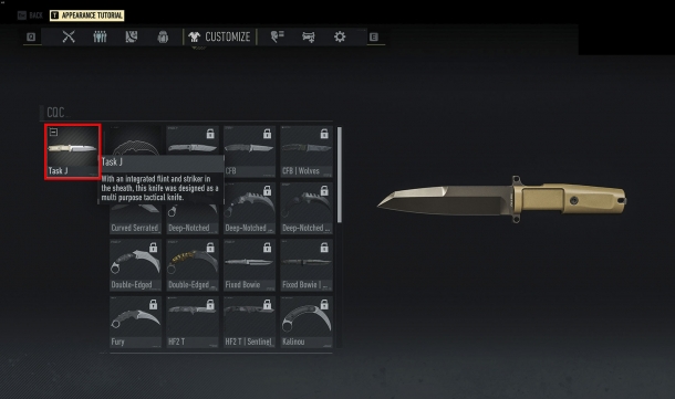 Tom Clancy's Ghost Recon Breakpoint adotta i coltelli Extrema Ratio Extrema Ratio Task J