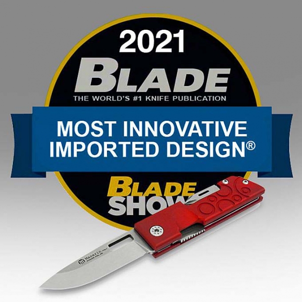 Blade Show 2021: Maserin D-DUT and Solar folding pocket knives awarded for the innovative design The Maserin D-DUT knife won the 2021 Blade award as the most innovative imported design of the year