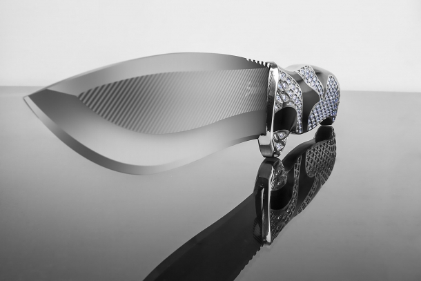 Cabot Guns presenta il coltello Sandrin Knives Platinum Mamba Cabot Guns presenta il coltello Sandrin Knives Platinum Mamba