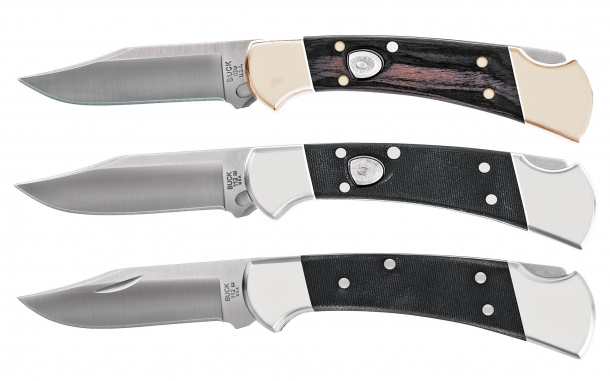I modelli Buck 112 Auto, Auto Elite e 112 Ranger Pro