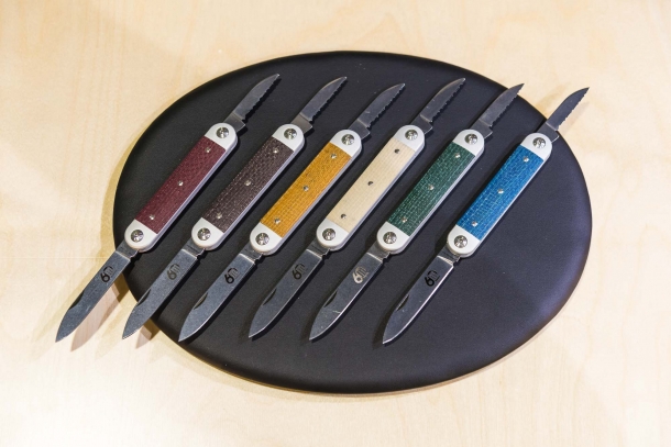 Maserin 640 Ghost and 195/60 'Sessantesimo' knives Maserin 195/60 'Sessantesimo'