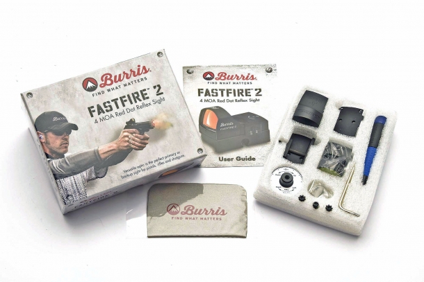 La confezione del Burris FastFire 2