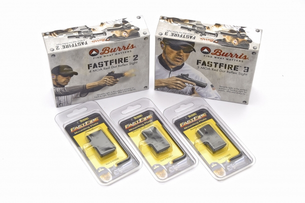 Sono disponibili delle basette che permettono il montaggio dei Burris FastFire su alcuni modelli di pistola