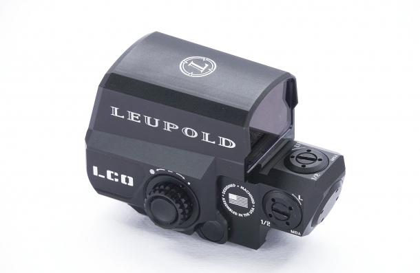 Left side of the LCO, with the control for the red dot intesity
