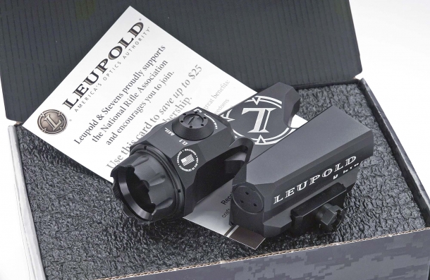 The 1-6x Leupold D-EVO